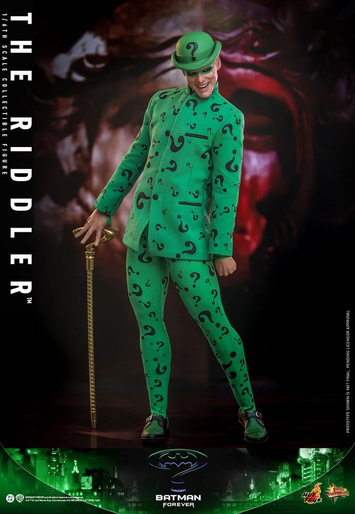 DC Comics Batman Forever Movie Masterpiece Figura 1/6 Riddler 31 cm