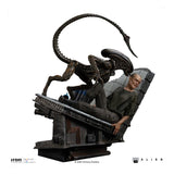 Alien 3 Estatua 1/10 Art Scale Ellen Ripley and Dog Alien 23 cm