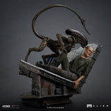 Alien 3 Estatua 1/10 Art Scale Ellen Ripley and Dog Alien 23 cm