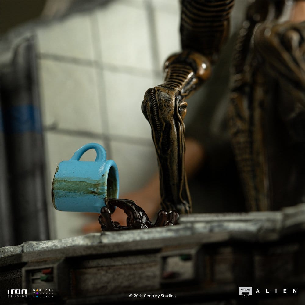 Alien 3 Estatua 1/10 Art Scale Ellen Ripley and Dog Alien 23 cm