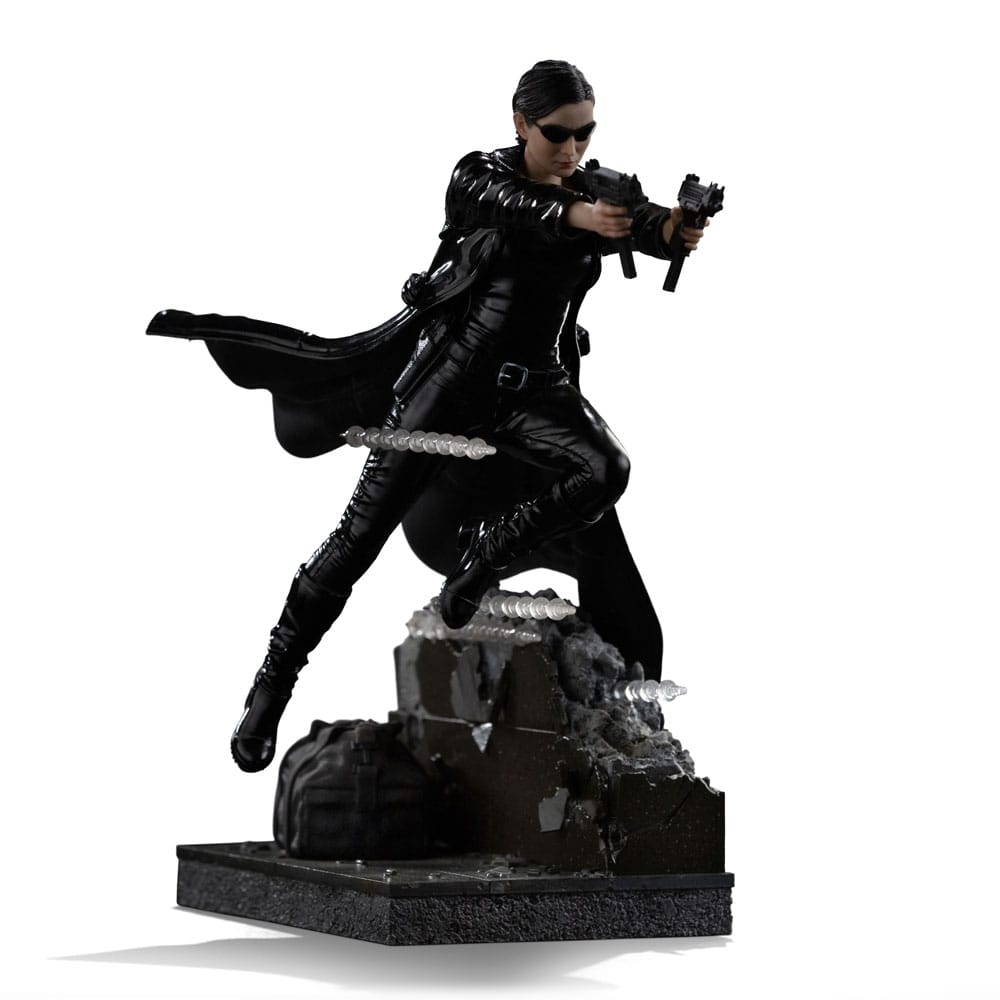 The Matrix Estatua 1/10 Art Scale Trinity 22 cm          