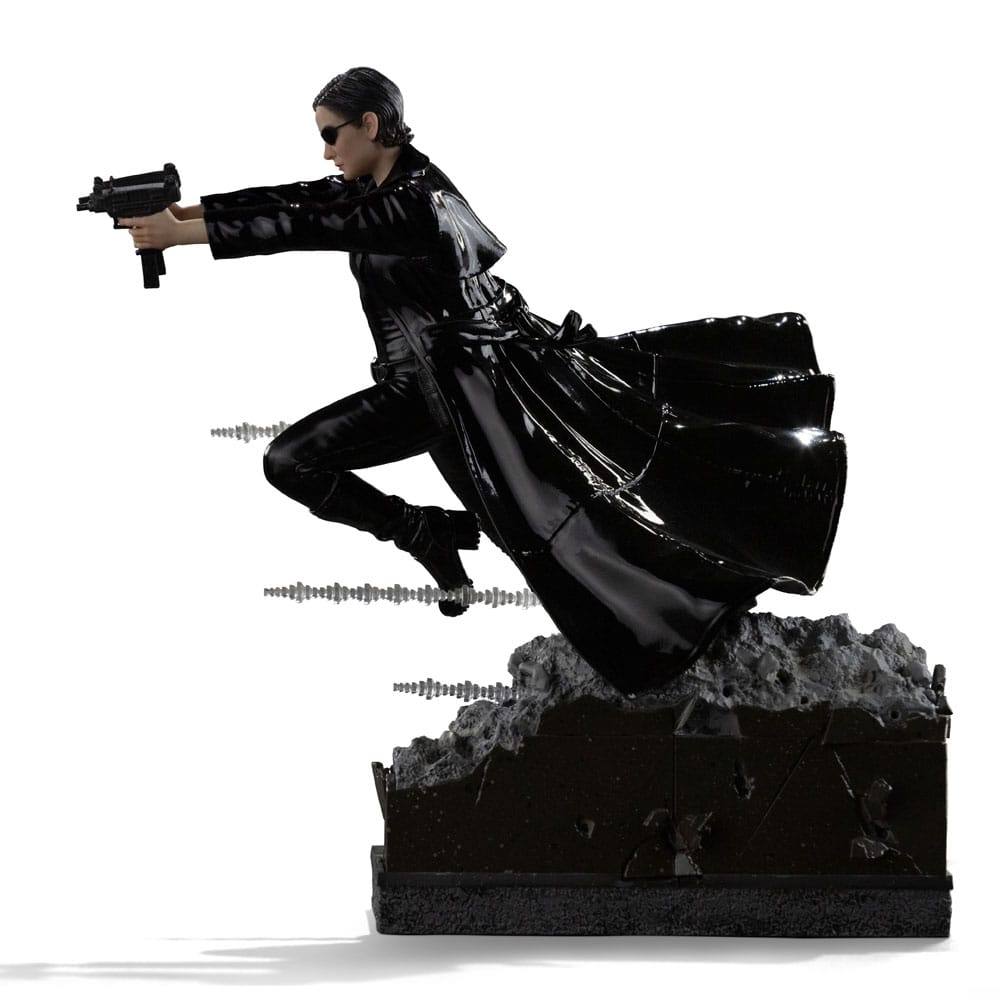 The Matrix Estatua 1/10 Art Scale Trinity 22 cm          