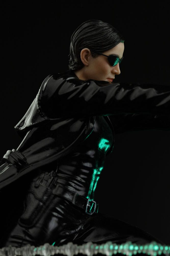 The Matrix Estatua 1/10 Art Scale Trinity 22 cm          