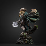 Magic The Gathering Estatua 1/10 Art Scale Ajani Goldmane 26 cm