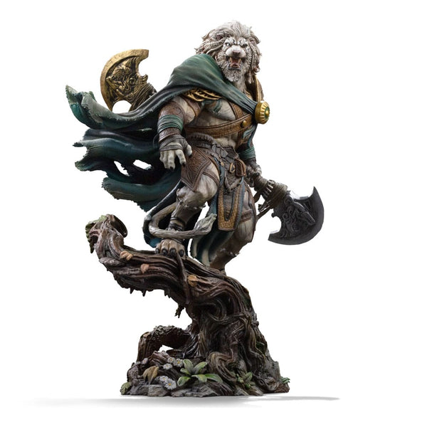Magic The Gathering Estatua 1/10 Art Scale Ajani Goldmane 26 cm