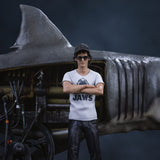 Jaws Estatua 1/10 Deluxe Art Scale Steven Spielberg Jaws 50th anniversary 27 cm