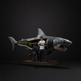 Jaws Estatua 1/10 Deluxe Art Scale Steven Spielberg Jaws 50th anniversary 27 cm