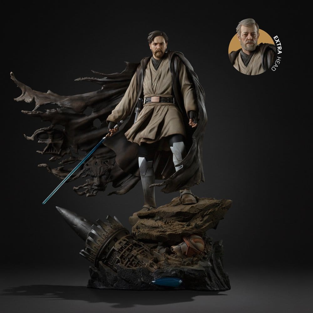 Star Wars Estatua Legacy Replica 1/4 Obi-Wan Signatures 66 cm