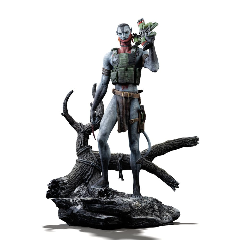 Avatar 3: Fire and Ash Estatua Art Scale 1/10 Miles Quaritch 36 cm