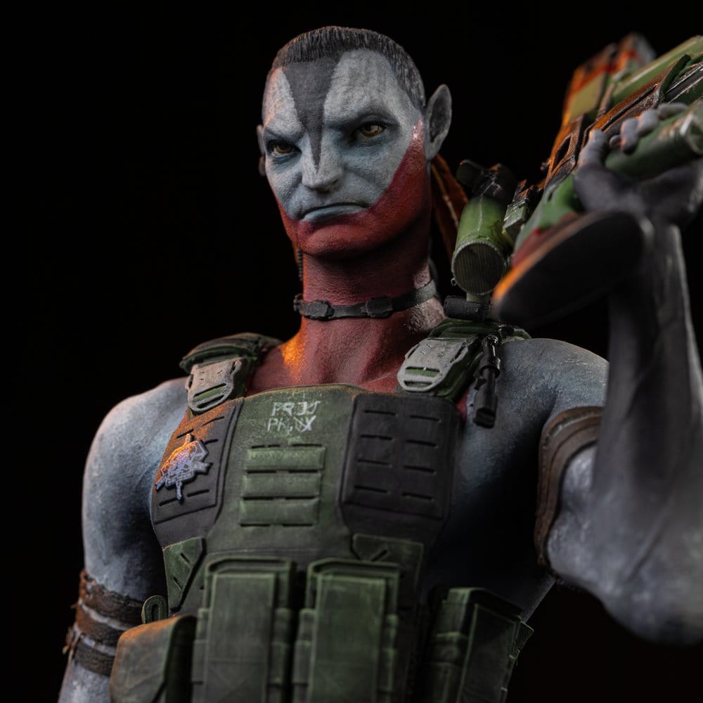 Avatar 3: Fire and Ash Estatua Art Scale 1/10 Miles Quaritch 36 cm