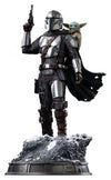 The Mandalorian & Grogu Statue 1/10 Art Scale The Mandalorian and Grogu 25 cm