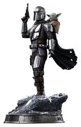 The Mandalorian & Grogu Estatua 1/10 Art Scale The Mandalorian and Grogu 25 cm
