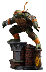 Las Tortugas Ninja Estatua 1/10 Art Scale Michelangelo Unleashed 24 cm