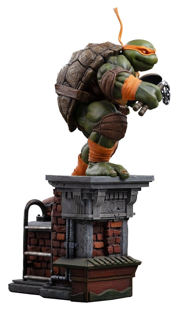 Las Tortugas Ninja Estatua 1/10 Art Scale Michelangelo Unleashed 24 cm