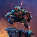 Las Tortugas Ninja Estatua 1/10 Art Scale Michelangelo Unleashed 24 cm