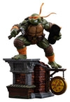 Las Tortugas Ninja Estatua 1/10 Art Scale Michelangelo Unleashed 24 cm
