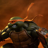 Las Tortugas Ninja Estatua 1/10 Art Scale Michelangelo Unleashed 24 cm
