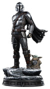 The Mandalorian & Grogu Statue 1/4 Legacy Replica The Mandalorian and Grogu 57 cm