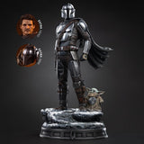 The Mandalorian & Grogu Estatua 1/4 Legacy Replica The Mandalorian and Grogu 57 cm