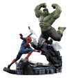 Marvel Comics Estatua 1/10 Art Scale Spider-Man vs Hulk 38 cm