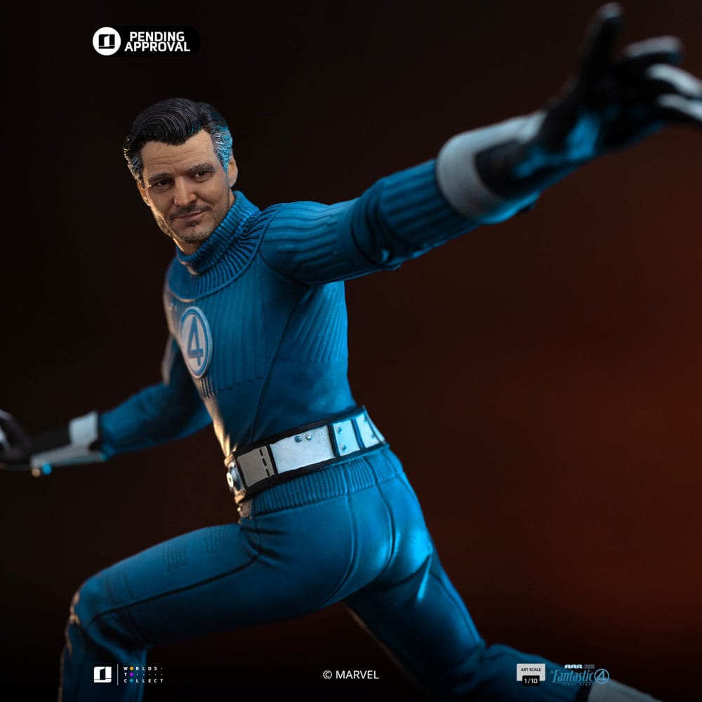 Fantastic Four Estatua 1/10 Art Scale Mr. Fantastic and H.E.R.B.I.E 26 cm           