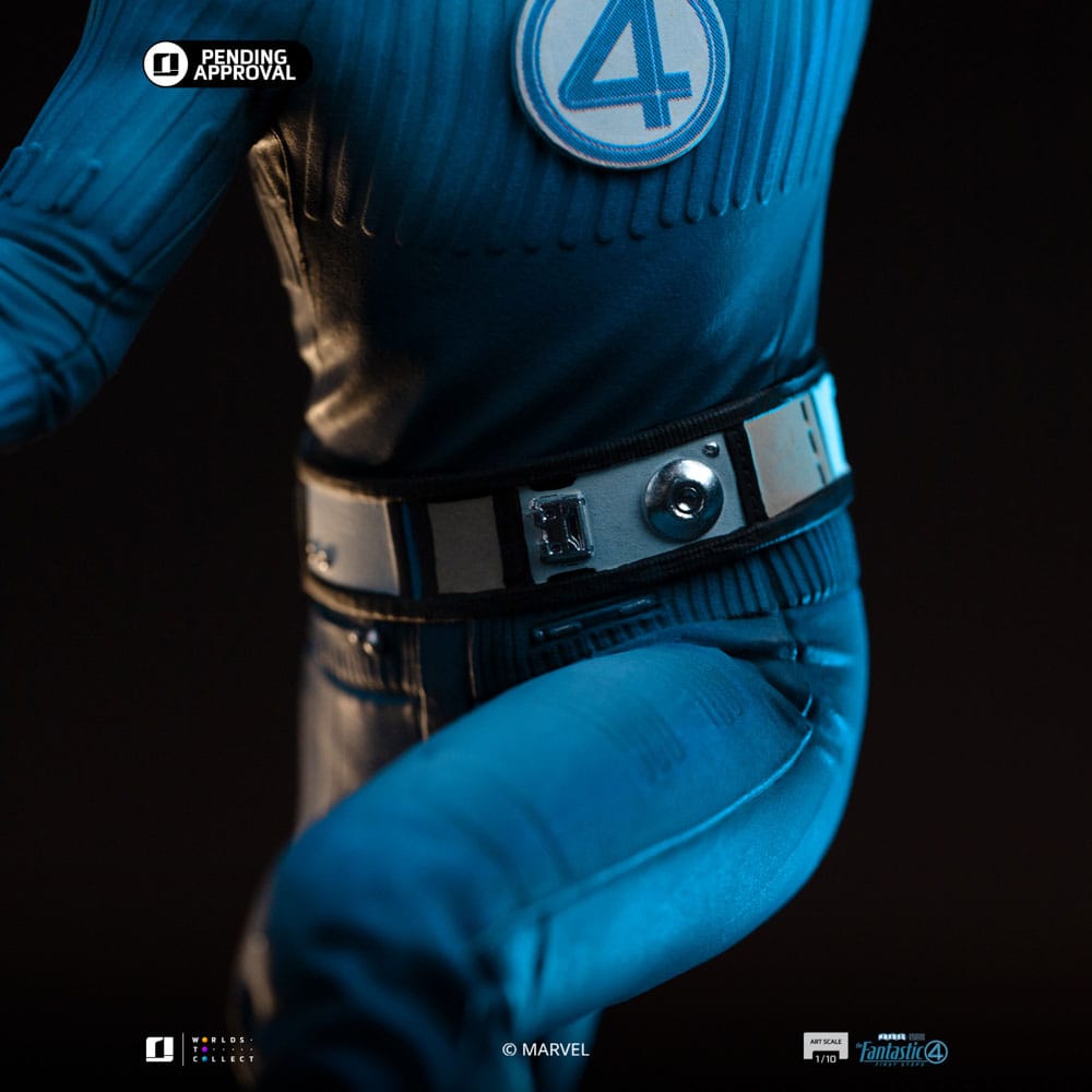 Fantastic Four Estatua 1/10 Art Scale Mr. Fantastic and H.E.R.B.I.E 26 cm           