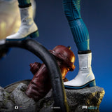 Fantastic Four Estatua 1/10 Art Scale Invisible Woman and Franklin 28 cm           