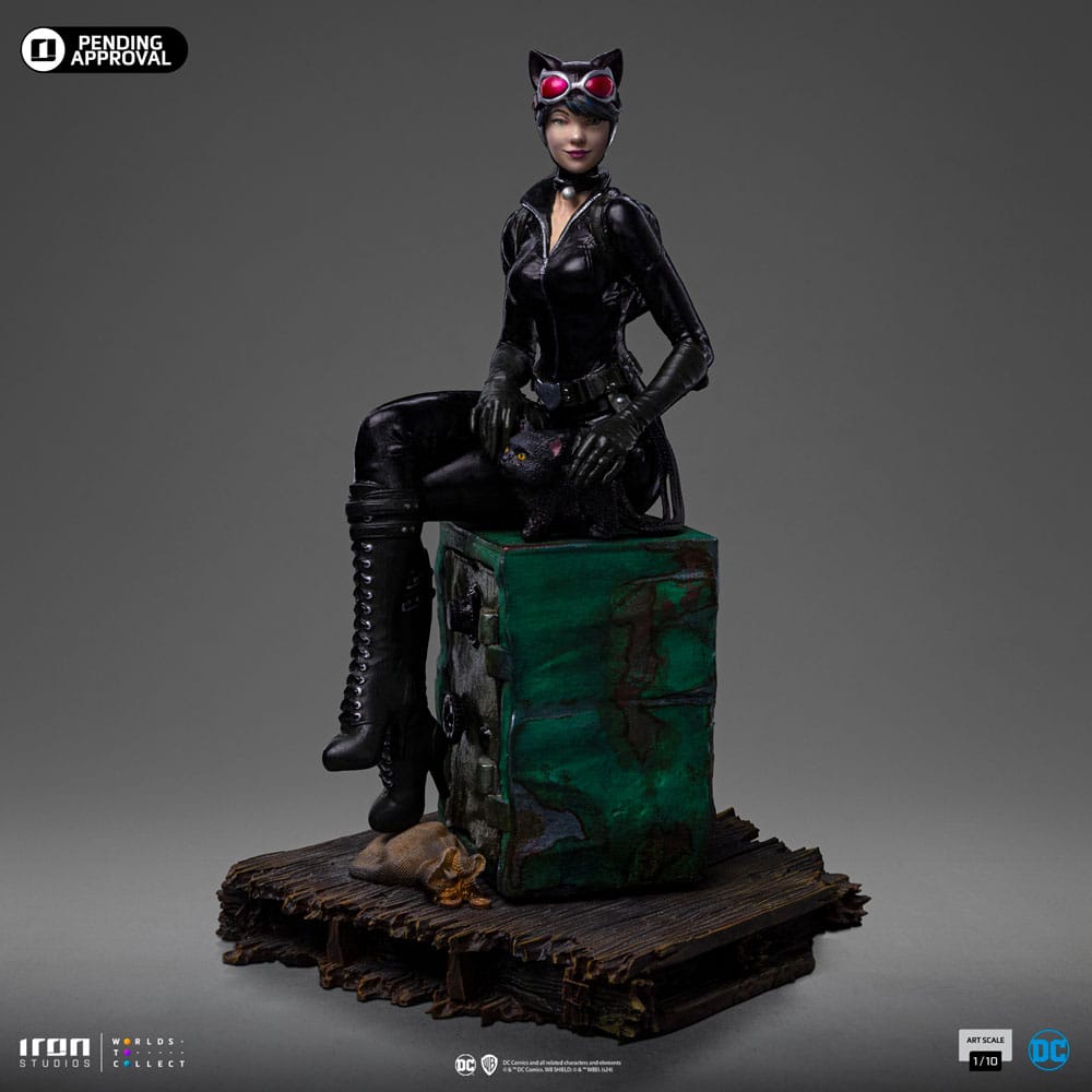 DC Comics Estatua 1/10 Art Scale Catwoman (Gotham City Sirens) 21 cm  