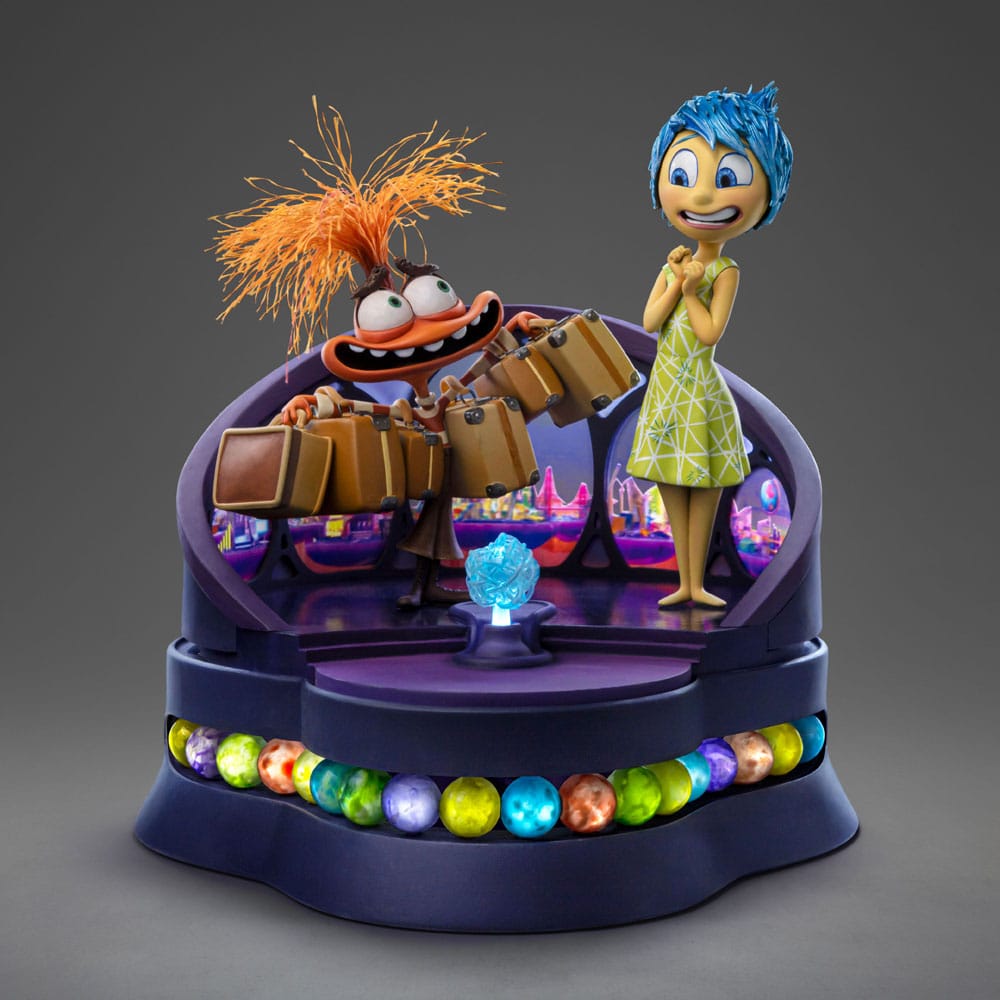 Intensa-Mente 2 Estatua 1/10 Deluxe Art Scale Joy and Anxiety 26 cm