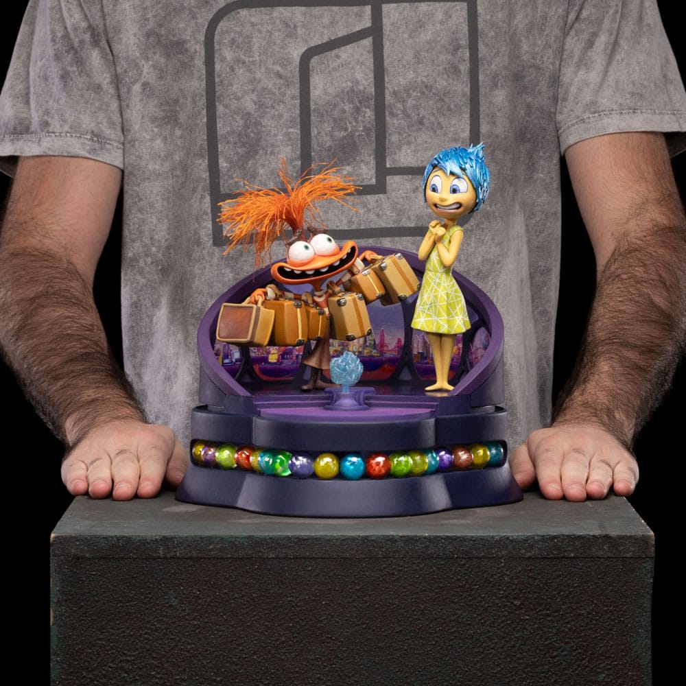 Intensa-Mente 2 Estatua 1/10 Deluxe Art Scale Joy and Anxiety 26 cm