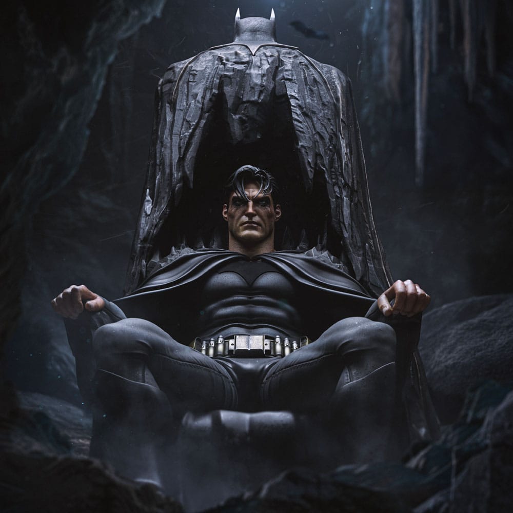 DC Comics Estatua Legacy Replica 1/4 Batman and Bruce Wayne 79 cm 