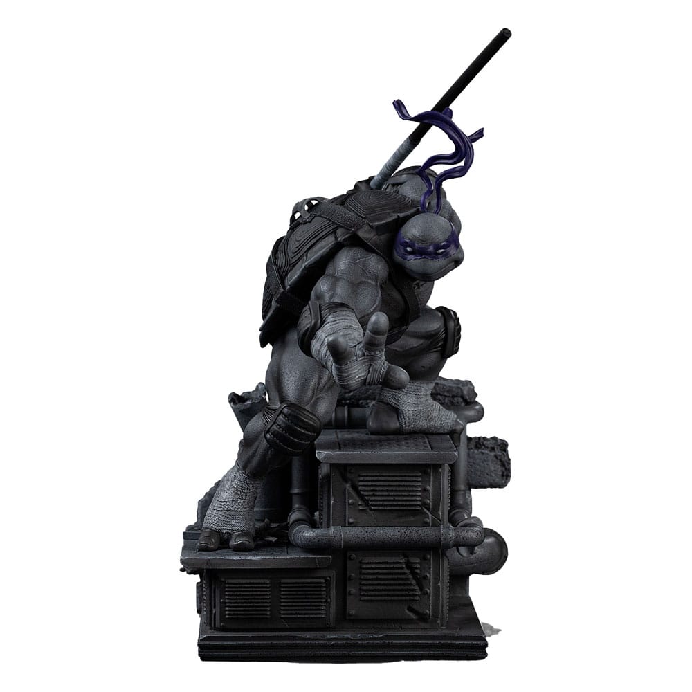 Tortugas Ninja Estatua 1/10 Art Scale Donatello Black and White Variant 26 cm heo exclusive