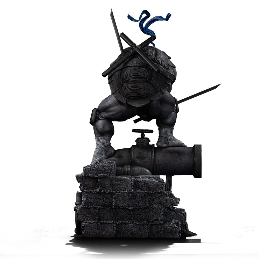 Tortugas Ninja Estatua 1/10 Art Scale Leonardo Black and White Variant 26 cm heo exclusive
