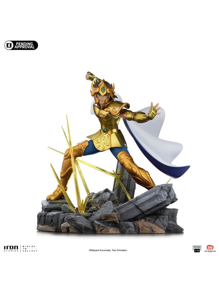 Saint Seiya Estatua 1/10 Art Scale Leo Aiolia 24 cm               