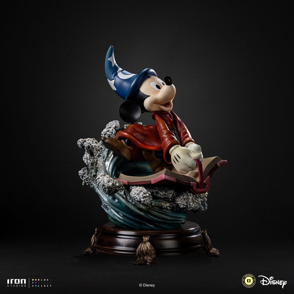 Disney Classics Estatua 1/10 Deluxe Art Scale Vintage Collection Sorcerer Mickey 28 cm   
