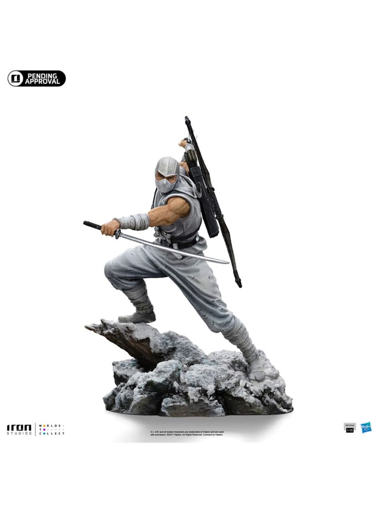GI Joe Estatua 1/10 Art Scale Storm Shadow 23 cm               