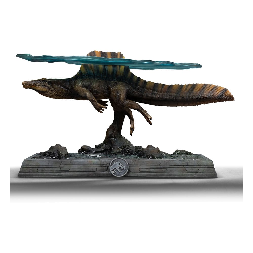Jurassic World Icons Estatua Spinosaurus 18 cm