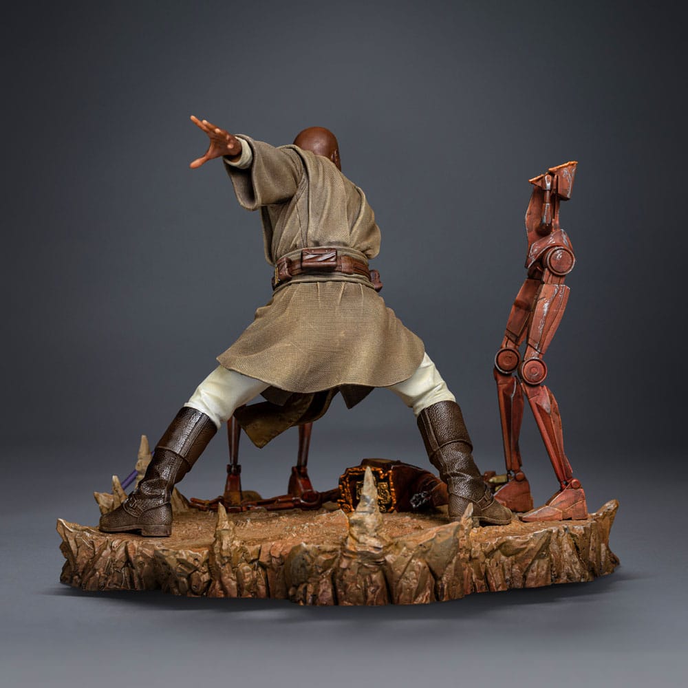 Star Wars Estatua 1/10 Art Scale Mace Windu 18 cm           