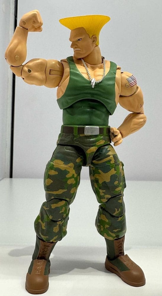 Ultra Street Fighter II: The Final Challengers Figura 1/12 Guile 15 cm 