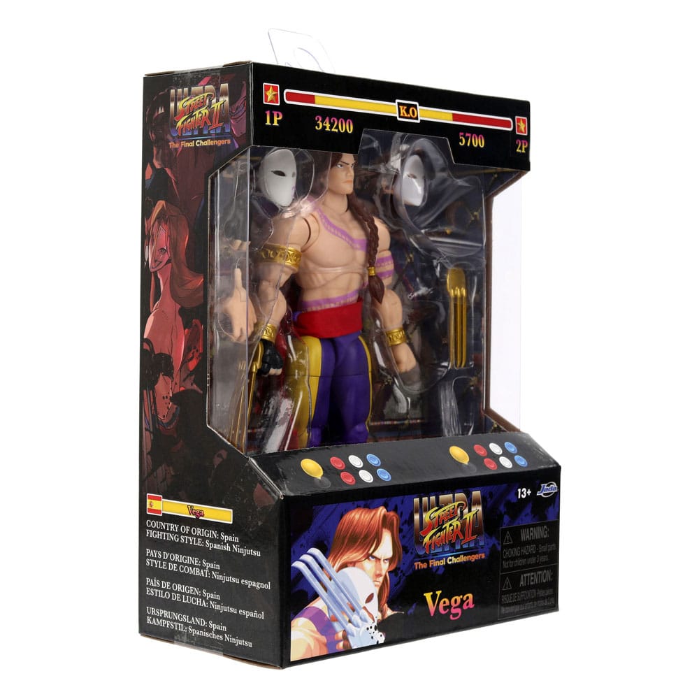 Ultra Street Fighter II: The Final Challengers Figura 1/12 Vega 15 cm 