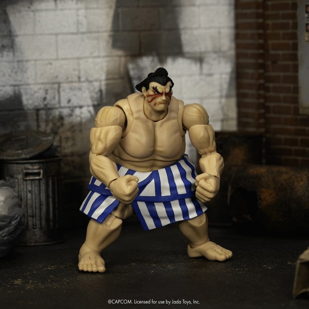 Ultra Street Fighter II: The Final Challengers Figura 1/12 E. Honda 16 cm   