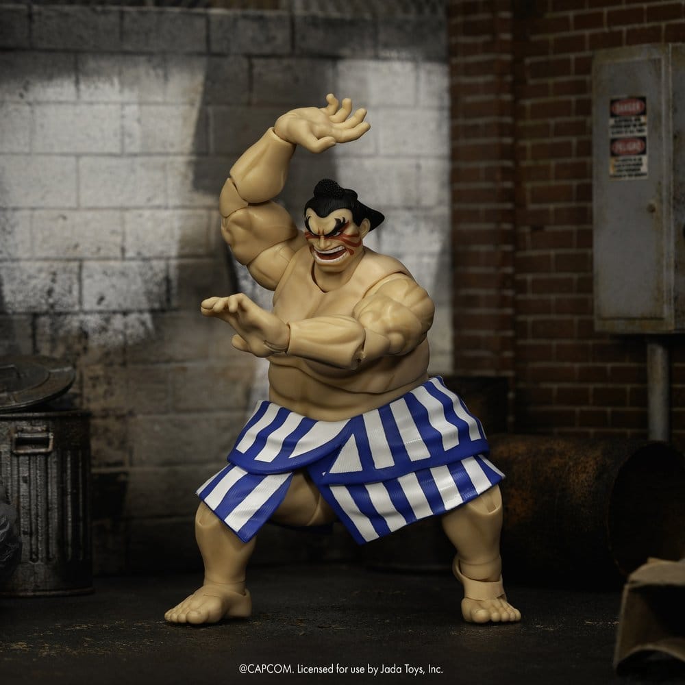 Ultra Street Fighter II: The Final Challengers Figura 1/12 E. Honda 16 cm   
