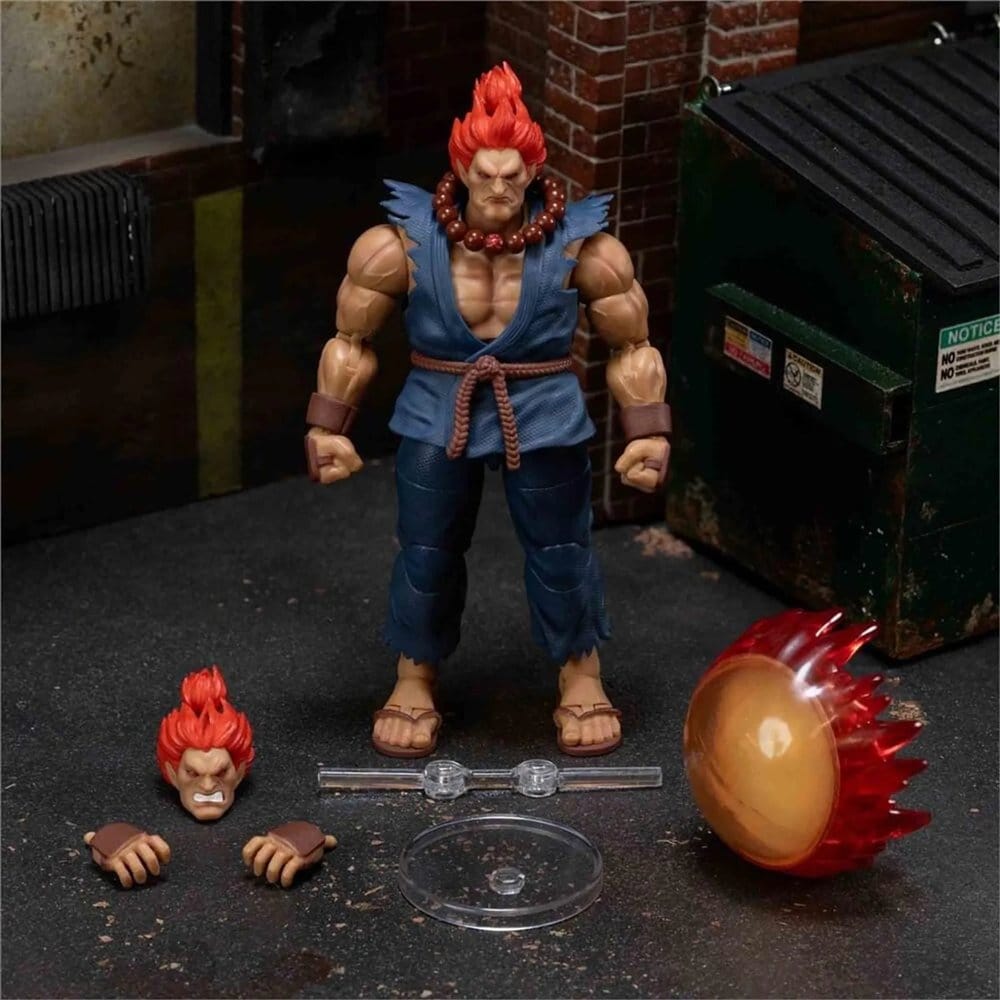 Street Fighter II Figura Akuma 15 cm