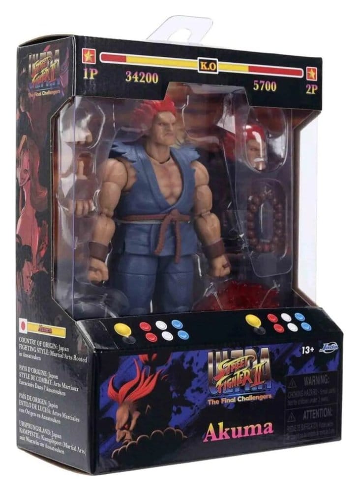 Street Fighter II Figura Akuma 15 cm