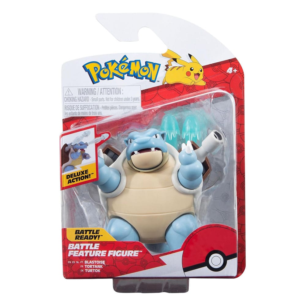 Pokémon Figura Battle Feature Blastoise 11 cm