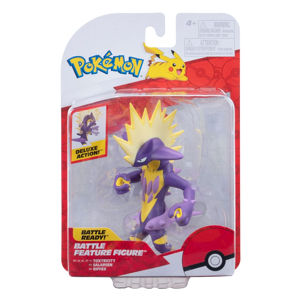 Pokémon Figura Battle Feature Toxtricity 7 cm 