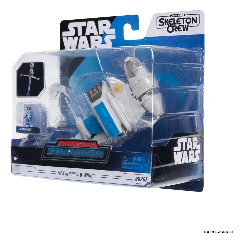 Star Wars Vehículo Mediano & Figura set Nueva República Ala-B & Piloto de Ala-B