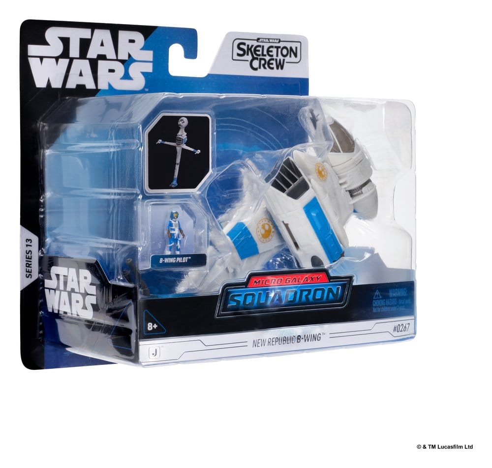 Star Wars Vehículo Mediano & Figura set Nueva República Ala-B & Piloto de Ala-B