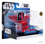 Star Wars Vehículo Mediano & Figura set Bombardero Hiena (Holograma Rojo) & Droide de Batalla (Chase)