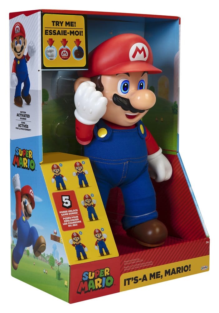Super Mario Figura It's-A Me! Mario 36 cm